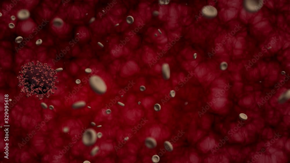 Corona covid-19 Virus Atacks and Killing human cell 3d rendering. virus or other dangerous Virus Destroying healthy Cell. Corona covid-19 Virus Atacks and Killing human cell 3d rendering. virus or other dangerous Virus Destroying healthy Cell.