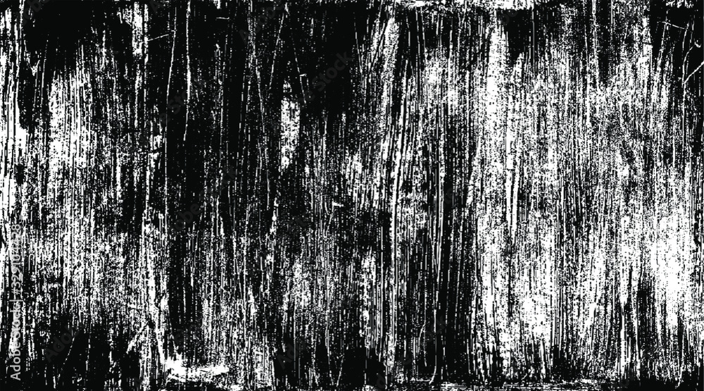 Fototapeta premium Vector brush sroke texture. Distressed uneven grunge background. Abstract distressed vector illustration. Overlay over any design to create interesting effect and depth. Black isolated on white. EPS10