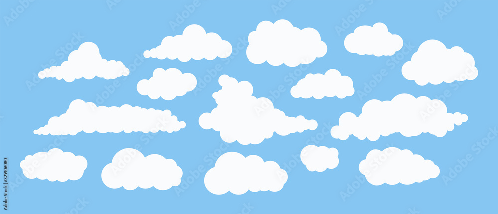 clouds drawing style , vector illustration clouds drawing style , vector illustration