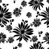 Seamless pattern with Chrysanthemums,japanese floral patern