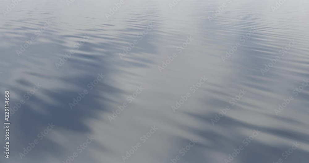 Calm water ripples loop background