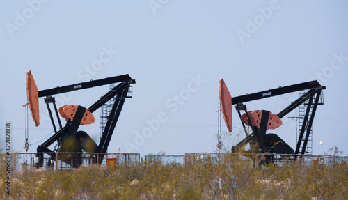 Obraz na płótnie Bombas petroliferas