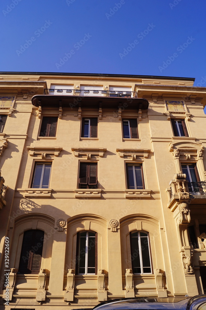 Antonini House Art Nouveau in Florence, Italy