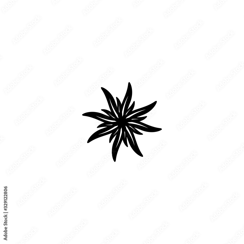 Edelweiss Logo Template vector Edelweiss Logo Template vector