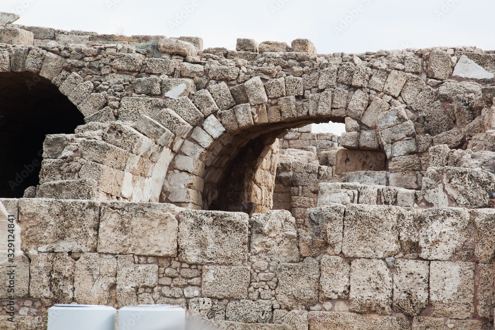 Roman Ruins from Caesarea Israel