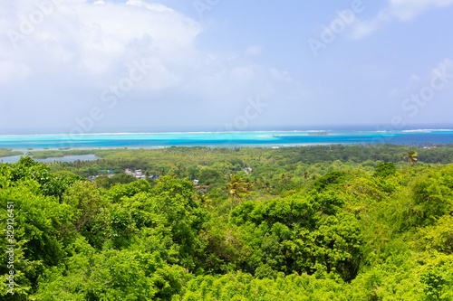 mar de siete colores san andres Johnny Cay colombia caribe cuba providencia hoyo soplador mar caribe atlantico  © Jean