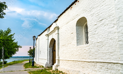 The Assumption Monastery in the town-island of Sviyazhsk. UNESCO world heritage in Russia photo