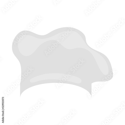 Isolated object of confectioner and hat icon. Collection of confectioner and chef stock vector illustration.