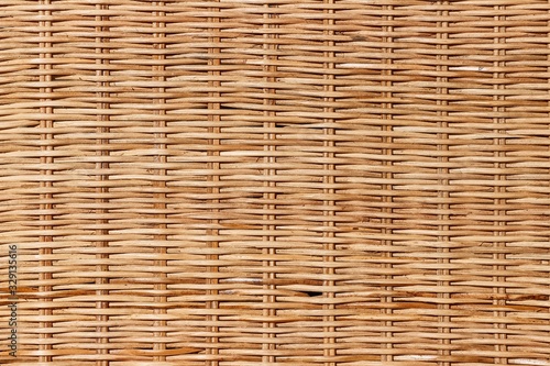 Wick woven basket texture background