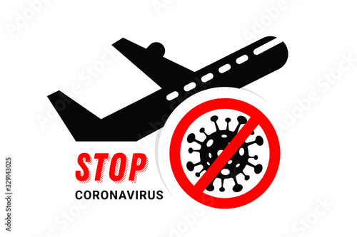 STOP coronavirus concept icons. Dangerous chinese ncov corona virus, SARS pandemic risk alert. Corona Virus. 2019-nCoV. Corona Virus in Wuhan, China, Global Spread, and Concept of Icon of Stopping Cor