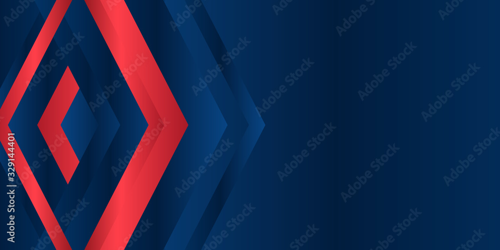  Abstract red navy blue presentation background. Vector illustration design for presentation, banner, cover, web, flyer, card, poster, wallpaper, texture, slide, magazine, and powerpoint. 