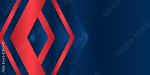  Abstract red navy blue presentation background. Vector illustration design for presentation, banner, cover, web, flyer, card, poster, wallpaper, texture, slide, magazine, and powerpoint. 
