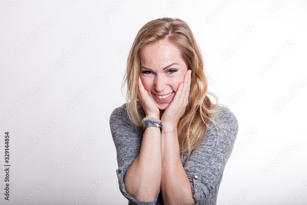 portrait of a woman with tooth pain holding hands to face portrait of a woman with tooth pain holding hands to face