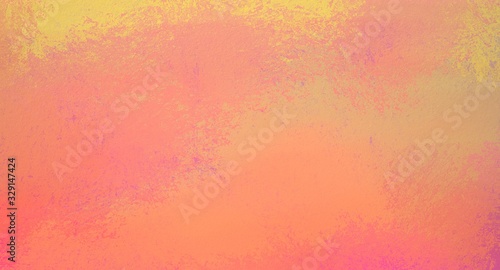 Orange yellow pink and red sunset colors in colorful background design, old distressed sponged texture, warm autumn backdrop © Attitude1