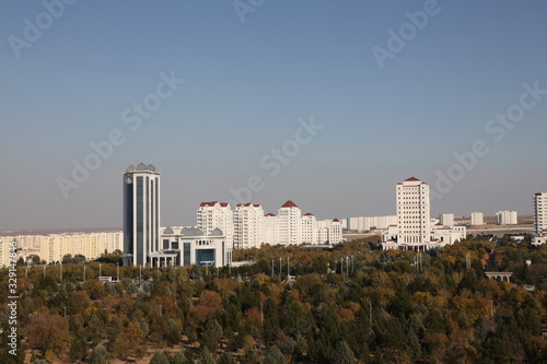 Wallpaper Mural Panoramic view of Ashgabat, the capital of Turkmenistan in Central Asia Torontodigital.ca