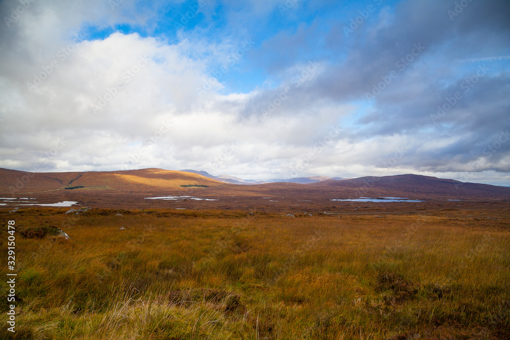 Typical landscape in the Scottish Highlands Typical landscape in the Scottish Highlands