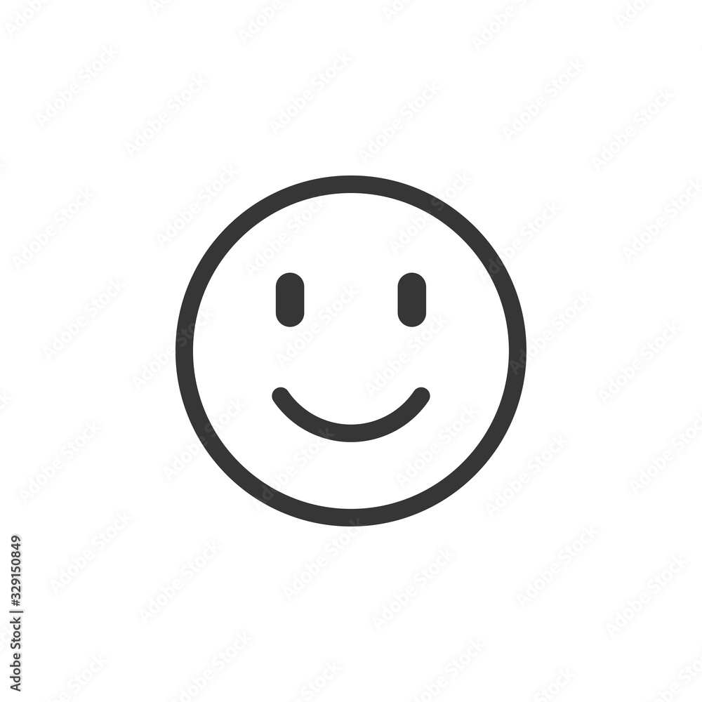 Fototapeta premium Emoticon Icon Vector Illustration