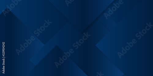 Dark blue modern abstract background. Vector illustration for presentation design, web header, banner and much more