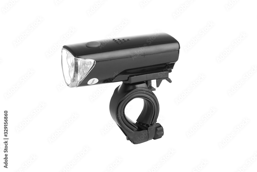 flashlight for Bicycle isolated