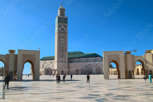 The beautifull. Hassan II Moschee, Casablanca, Marokko