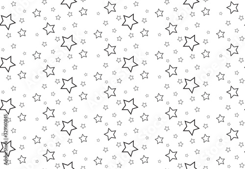 Seamless star pattern. Stars seamless pattern. Seamless pattern with star in sky.