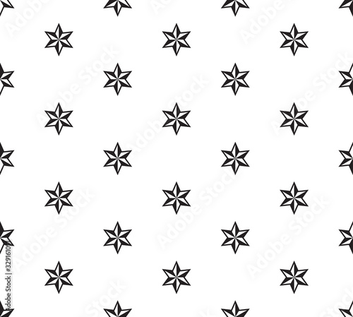 Seamless star pattern. Stars seamless pattern. Seamless pattern with star in sky.