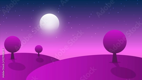 sky, abstract, star, night, moon, heart, blue, christmas, illustration, stars, pink, love, space