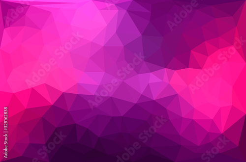 Modern bright abstract polygonal mosaic background. Geometric texture background in origami style.