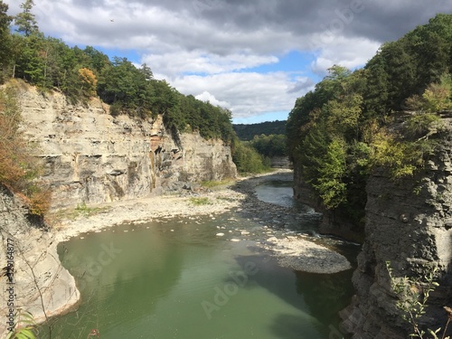 Fotografie The Canyon; Letchworth State Park, New York
