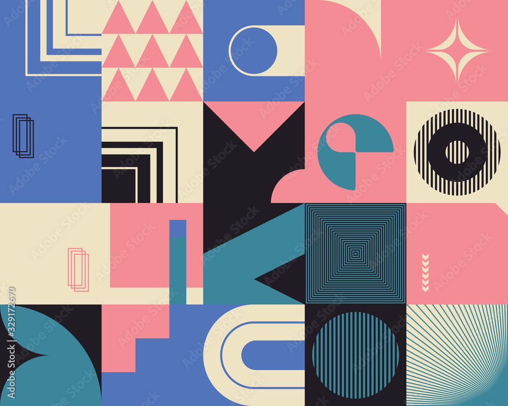Neo Modernism Artwork Pattern Design Neo Modernism Artwork Pattern Design