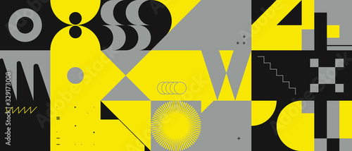 Technology Abstract Vector Pattern Design