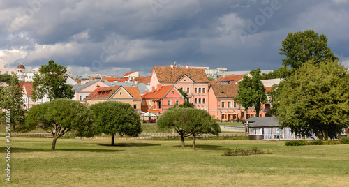 Trinity suburb. Favorite vacation spot of Minsk residents and guests of the capital. Trinity Mountain is located in the north-eastern part of the historic center on the left bank of the Svisloch River