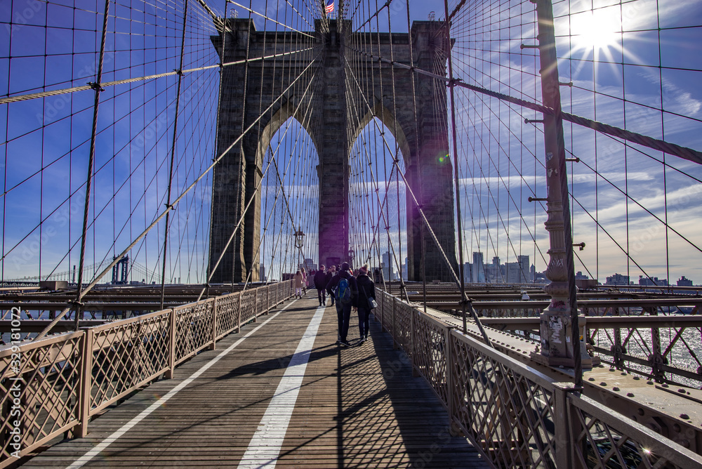 Obraz premium brooklyn bridge in new york