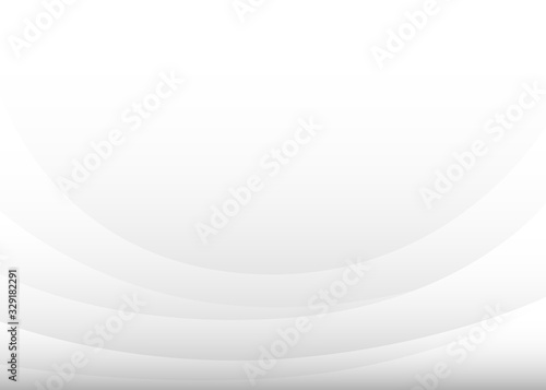 Abstract curve gray background. Gradient white pattern. Vector