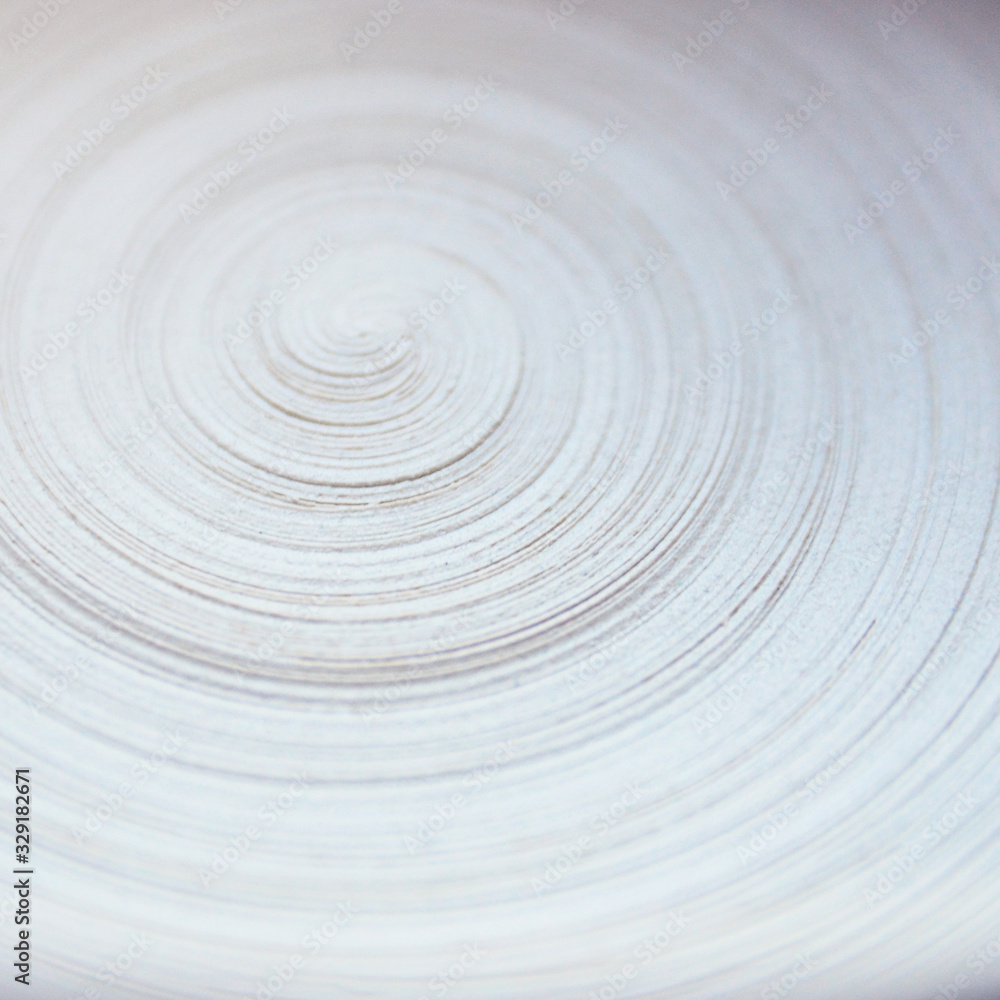 Circular ripples in the bottom of a bowl Circular ripples in the bottom of a bowl