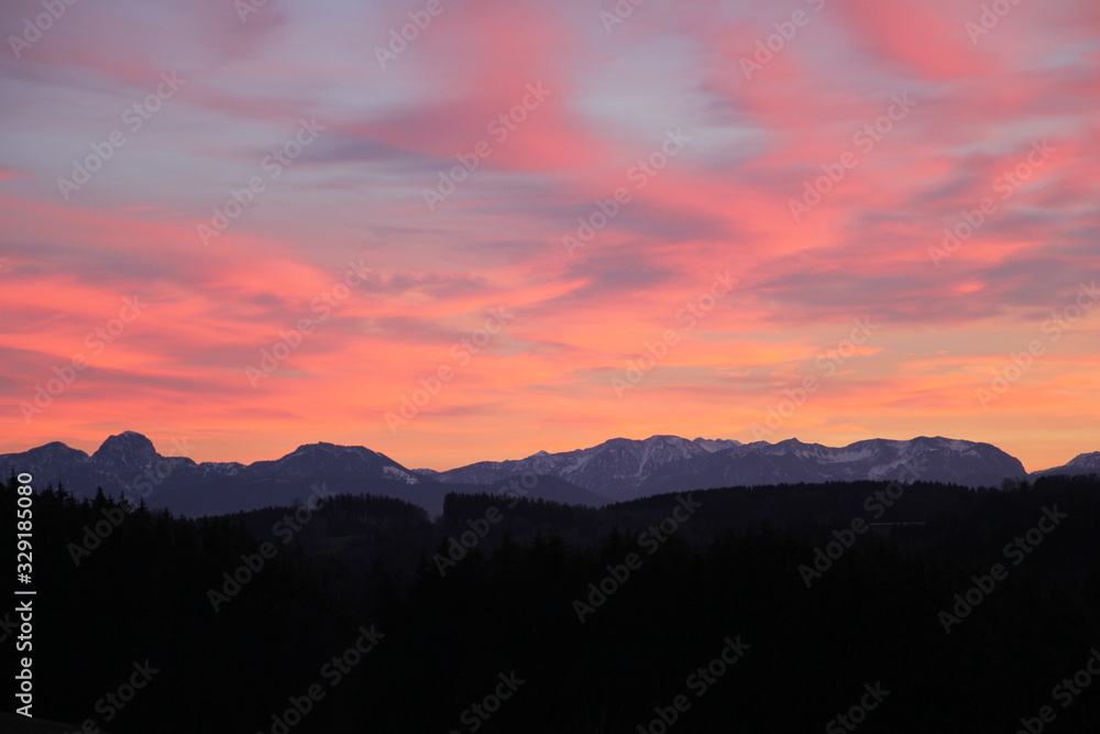 Obraz premium Sonnenuntergang