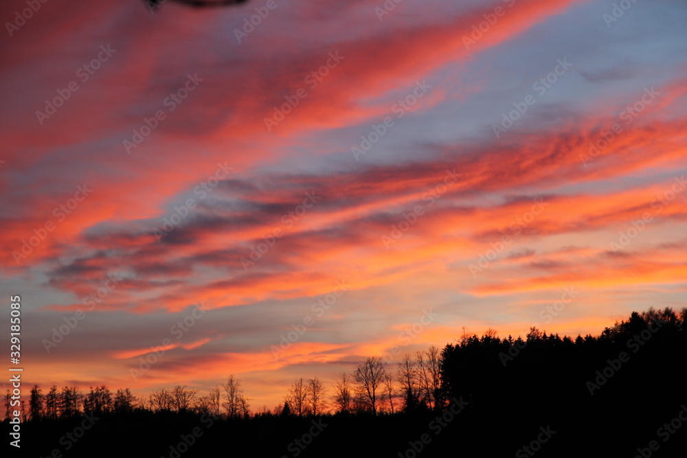 Obraz premium Abendrot