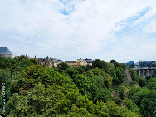 Scenic views of Luxembourg City, Luxembourg