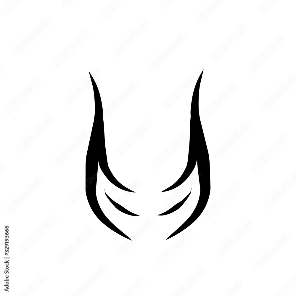 evil mask vector illustration evil mask vector illustration