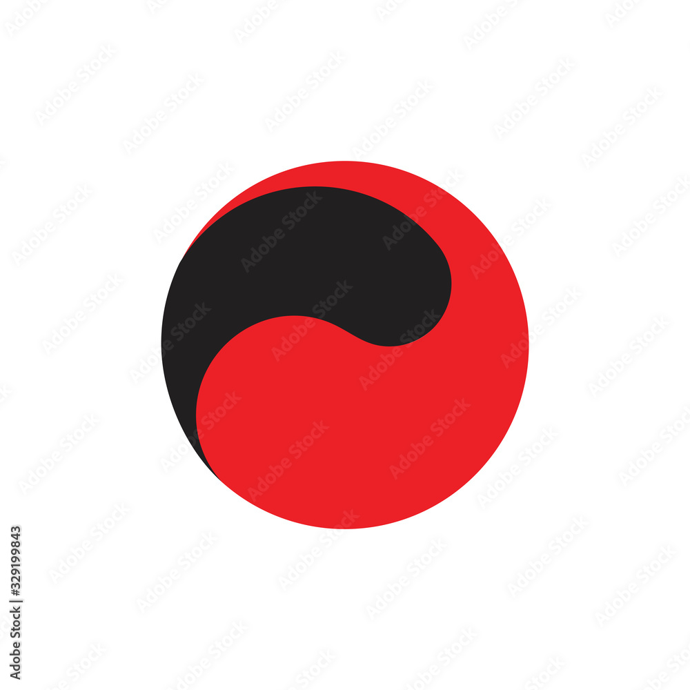 curves motion circle ball flat logo vector curves motion circle ball flat logo vector