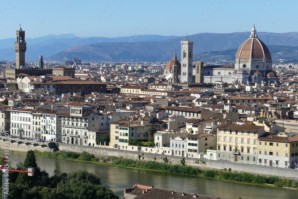 View from Piazzale Michelangelo, Florence, Italy