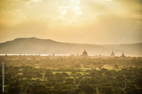 Fotografie Bagan, Myanmar