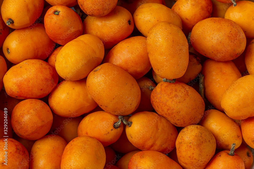 Siriguela, fruit from South and Central America.