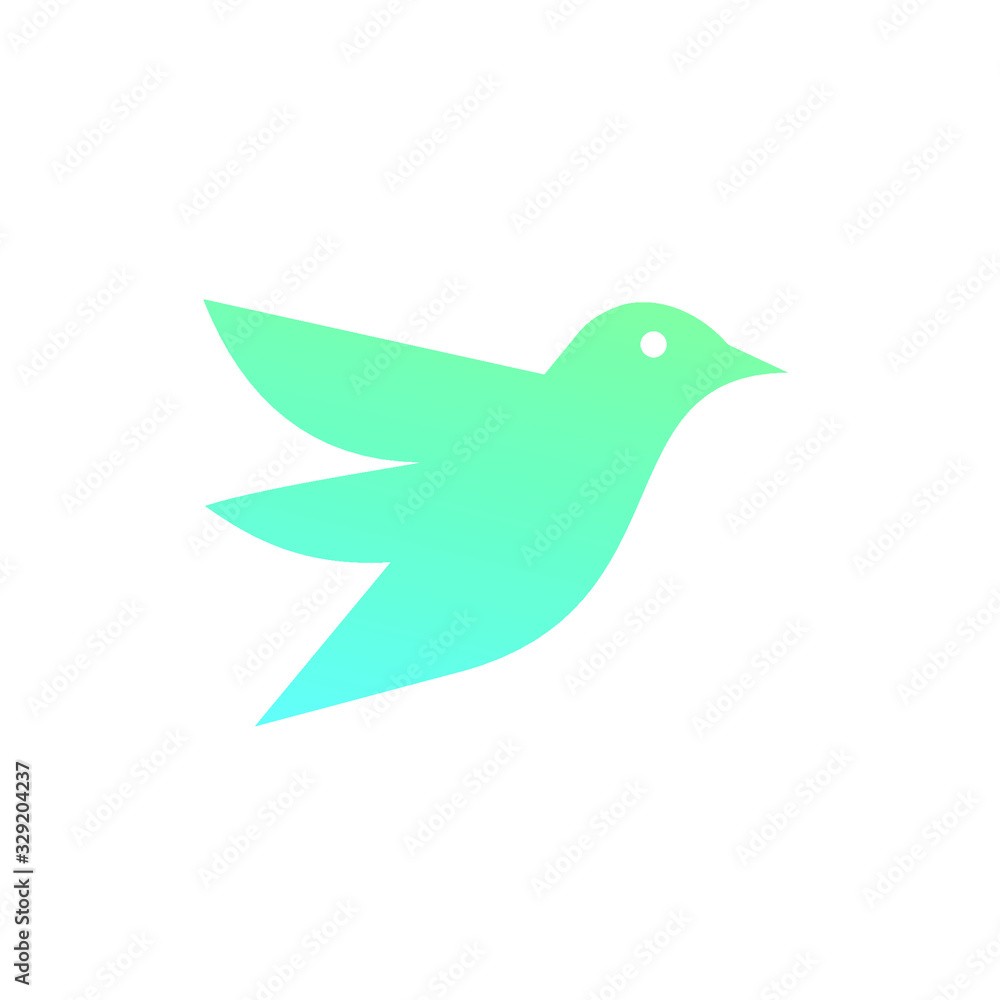 Fototapeta premium bird logo 
