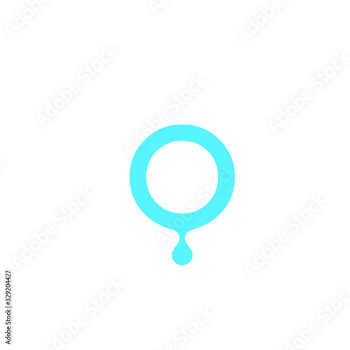 O water drop logo 