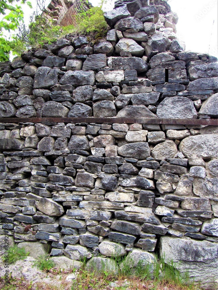 old stone wall