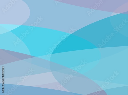 Colorful Blue and Purple, Abstract Modern Shape Background or Wallpaper