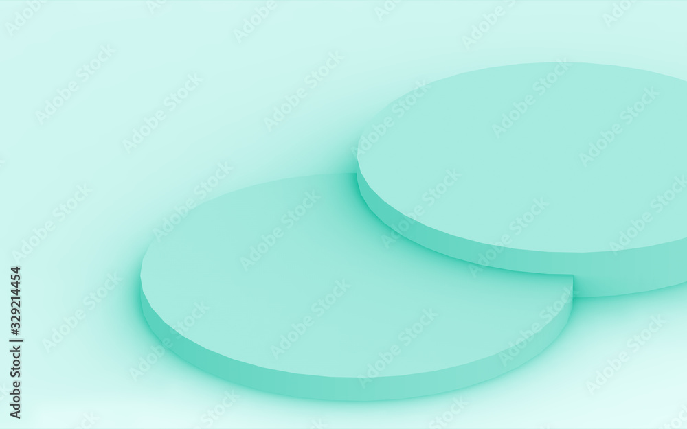 3d green bright cylinder podium minimal studio background. Abstract 3d geometric shape object illustration render. Display for food natural product. 3d green bright cylinder podium minimal studio background. Abstract 3d geometric shape object illustration render. Display for food natural product.