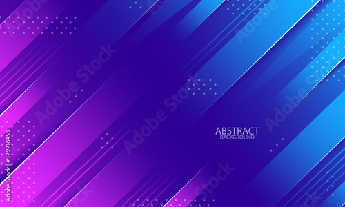 Minimal geometric abstract background with fluid gradient colors