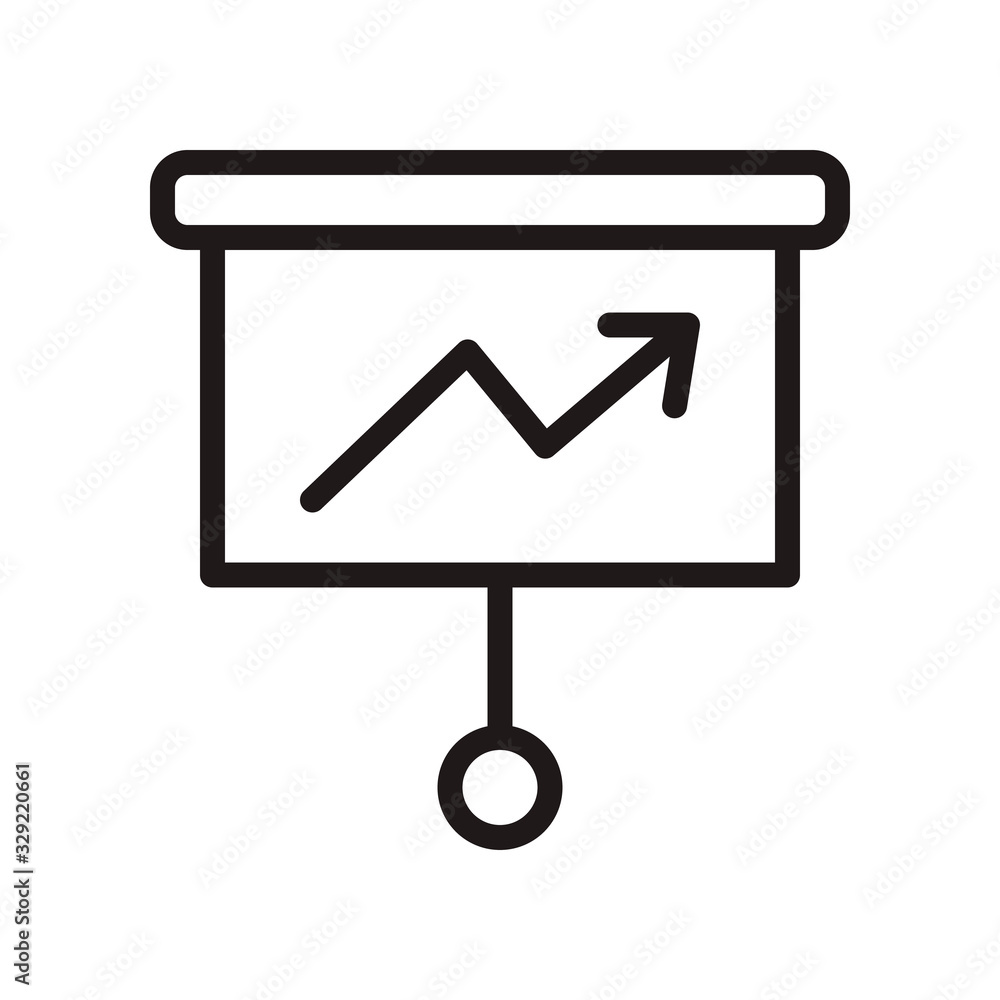 Presentation board icon. Vector graphic illustration. Suitable for website design, logo, app, template, and ui. EPS 10. Presentation board icon. Vector graphic illustration. Suitable for website design, logo, app, template, and ui. EPS 10.